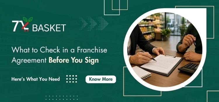 Supermarket Franchise Agreement Checklist